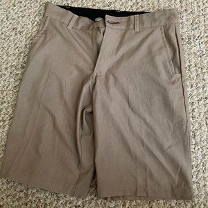 Ron Jon men’s khaki hybrid shorts size 28